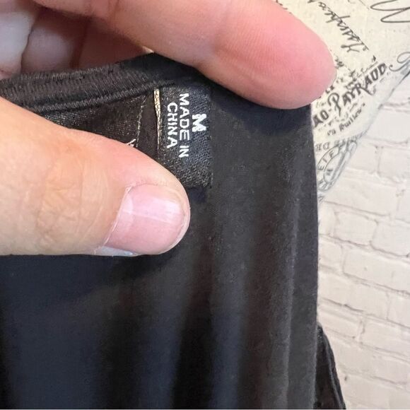 Cruel Laser Cut Blouse Black size medium - Picture 6 of 6